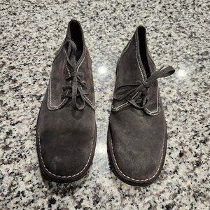 John Varvatos Grey Suede chukka Boots